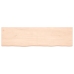 Estante de pared madera maciza roble sin tratar 180x50x(2-6) cm