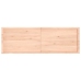 Estante de pared madera maciza roble sin tratar 180x60x(2-4) cm