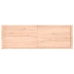 Estante de pared madera maciza roble sin tratar 180x60x(2-6) cm