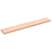 vidaXL Estante de pared madera maciza roble sin tratar 200x30x(2-6) cm