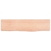 vidaXL Estante de pared madera de roble tratada marrón claro 40x10x2cm