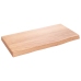 Estante de pared madera de roble tratada marrón claro 40x20x2cm