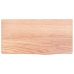 Estante de pared madera de roble tratada marrón claro 40x20x2cm