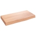 Estante de pared madera de roble tratada marrón claro 40x20x4cm