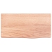 Estante de pared madera de roble tratada marrón claro 40x20x4cm