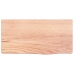 Estante de pared madera de roble tratada marrón claro 40x20x6cm