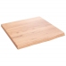 vidaXL Estante de pared madera de roble tratada marrón claro 40x40x2cm