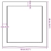 Estante pared madera roble tratada marrón claro 40x40x(2-6) cm