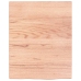 Estante de pared madera de roble tratada marrón claro 40x50x2cm