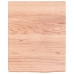 Estante pared madera roble tratada marrón claro 40x50x(2-4) cm