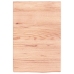 Estante pared madera roble tratada marrón claro 40x60x(2-4) cm