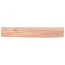 Estante de pared madera de roble tratada marrón claro 60x10x2cm