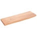 Estante de pared madera de roble tratada marrón claro 60x20x2cm