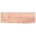 Estante de pared madera de roble tratada marrón claro 60x20x2cm