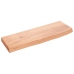 Estante de pared madera de roble tratada marrón claro 60x20x4cm