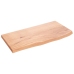 Estante de pared madera de roble tratada marrón claro 60x30x2cm