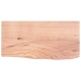 Estante de pared madera de roble tratada marrón claro 60x30x2cm