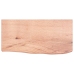 Estante pared madera roble tratada marrón claro 60x30x(2-6) cm