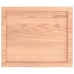 Estante pared madera roble tratada marrón claro 60x50x(2-6) cm