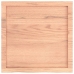 Estante pared madera roble tratada marrón claro 60x60x(2-4) cm