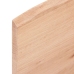 Estante de pared madera de roble tratada marrón claro 80x10x2cm