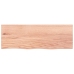 vidaXL Estante de pared madera de roble tratada marrón claro 80x30x2cm