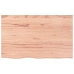 Estante de pared madera de roble tratada marrón claro 80x50x2cm