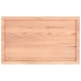 Estante pared madera roble tratada marrón claro 100x60x(2-6) cm