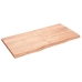 Estante pared madera roble tratada marrón claro 120x60x(2-4) cm