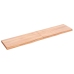 Estante pared madera roble tratada marrón claro 140x30x(2-4) cm