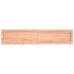 vidaXL Estante pared madera roble tratada marrón claro 140x30x(2-6) cm