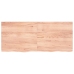 vidaXL Estante pared madera roble tratada marrón claro 140x60x(2-4) cm