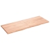 Estante pared madera roble tratada marrón claro 160x60x(2-4) cm