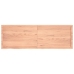 Estante pared madera roble tratada marrón claro 180x60x(2-6) cm