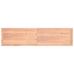 vidaXL Estante pared madera roble tratada marrón claro 200x50x(2-6) cm