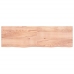 vidaXL Estante pared madera roble tratada marrón claro 200x60x(2-6) cm