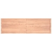 vidaXL Estante pared madera roble tratada marrón claro 200x60x(2-6) cm