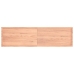 vidaXL Estante pared madera roble tratada marrón claro 220x60x(2-4) cm