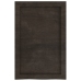 Estante pared madera roble tratada marrón oscuro 40x60x(2-4) cm