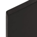 Estante de pared madera roble tratada marrón oscuro 80x40x2 cm