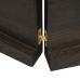 Estante pared madera roble tratada marrón oscuro 120x60x(2-4)cm