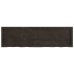 vidaXL Estante pared madera roble tratada marrón oscuro 140x40x(2-6)cm