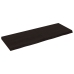 vidaXL Estante pared madera roble tratada marrón oscuro 140x50x(2-6)cm