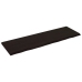 vidaXL Estante pared madera roble tratada marrón oscuro 160x50x(2-4)cm