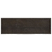 vidaXL Estante pared madera roble tratada marrón oscuro 160x50x(2-4)cm