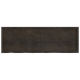 Estante pared madera roble tratada marrón oscuro 180x60x(2-4)cm