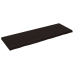 vidaXL Estante pared madera roble tratada marrón oscuro 180x60x(2-6)cm