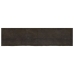 Estante pared madera roble tratada marrón oscuro 200x50x(2-4)cm