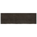 Estante pared madera roble tratada marrón oscuro 200x60x(2-6)cm