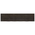 Estante pared madera roble tratada marrón oscuro 220x50x(2-6)cm